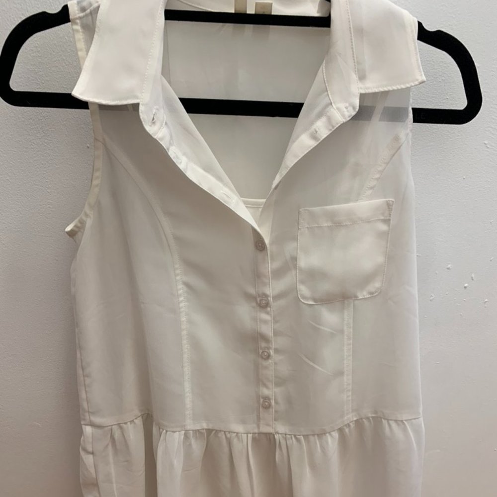White Frenchi Brand Summer Dress